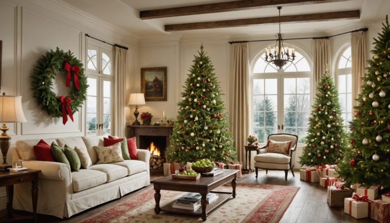 How to decorate your home for christmas with garden greens ?