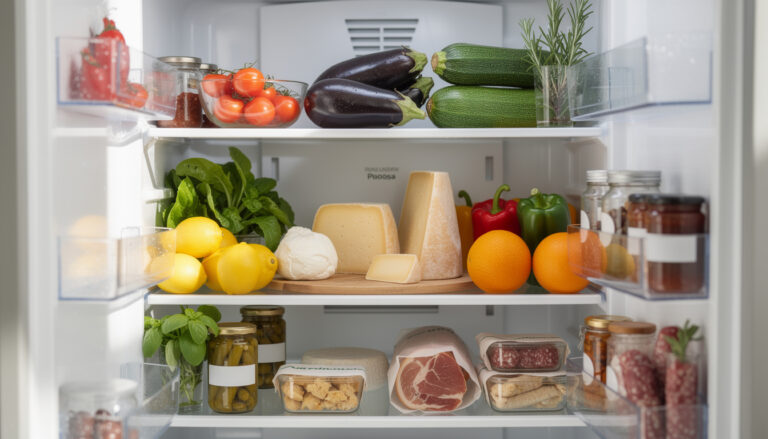Organize your fridge to reduce post-holiday food waste.