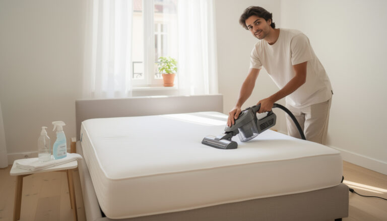 The best method for cleaning your mattress.