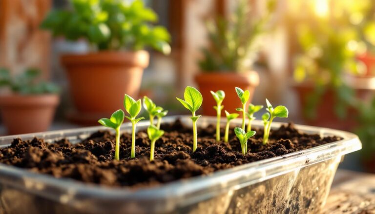 The fastest way to germinate flower seeds for spring.