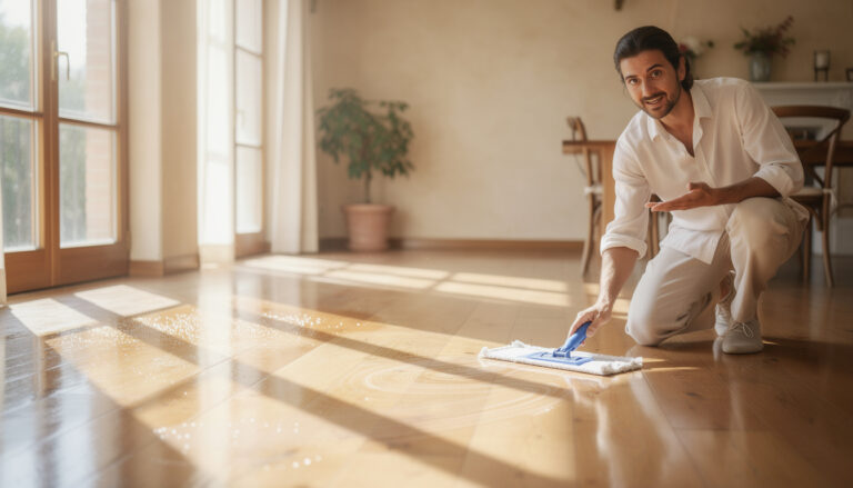 The foolproof trick for your floors to dry faster.