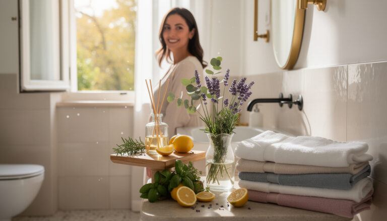 The secret to a bathroom that always smells fresh.