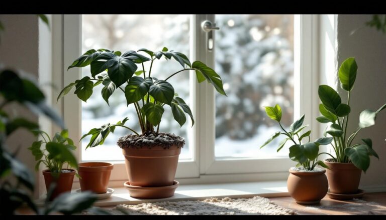 The worst time to repot your plants this winter.