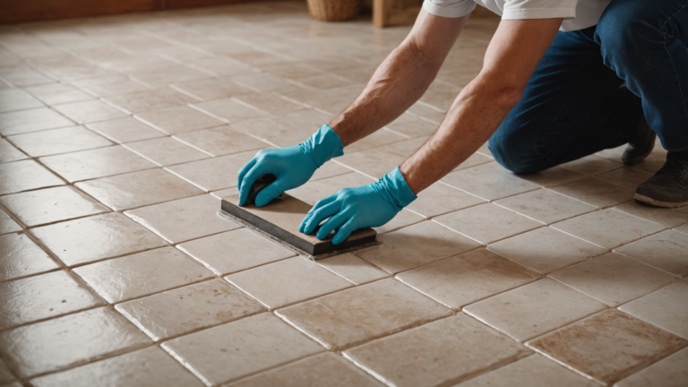 How pros clean tile grout effectively ?