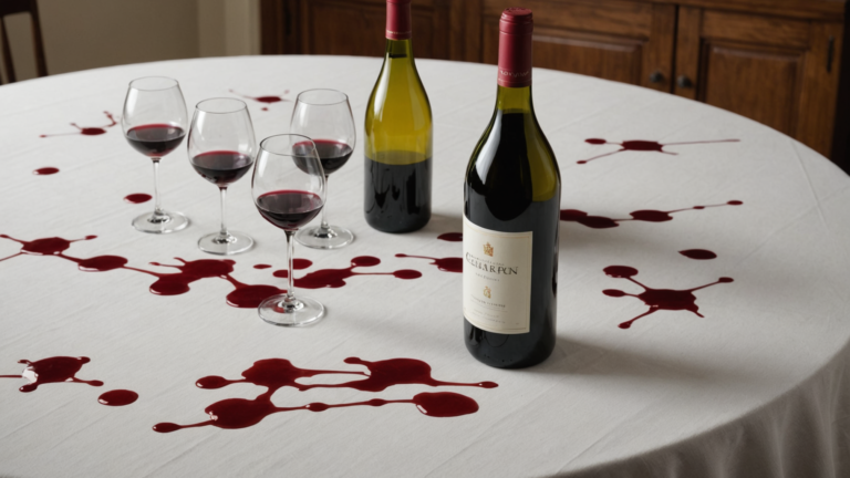 The only household cleaner that works on every wine stain.